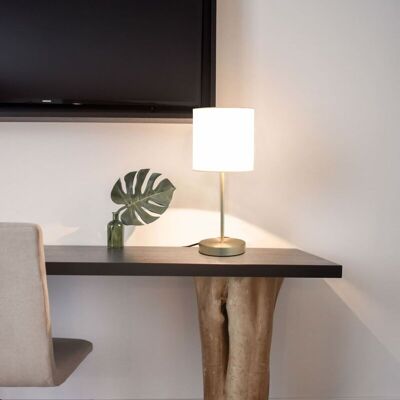 VIDAXL Lampade Da Tavolo 2 Pz Pulsanti Touch Bianche E14 - VIDAXL Lampade Da Tavolo 2 Pz Pulsanti Touch Bianche E14 -