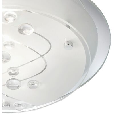 Luce a Soffitto in Vetro Smerigliato - 25cm - Dimerabile Luce a Soffitto in Vetro Smerigliato - 25cm - Dimerabile