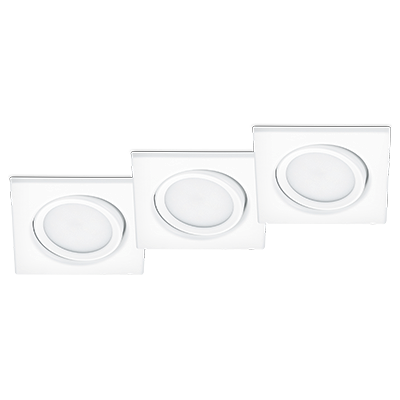 Kit luci incassate Rila 5W 3000K di Trio-Leuchten Kit luci incassate Rila 5W 3000K di Trio-Leuchten