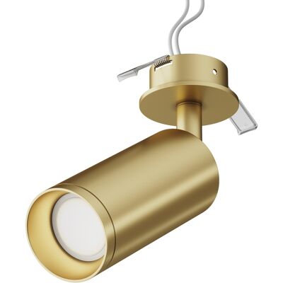 MAYTONI Focus Faretto Tecnico Soffitto Ottone Gu10 C018cl-01mg MAYTONI Focus Faretto Tecnico Soffitto Ottone Gu10 C018cl-01mg