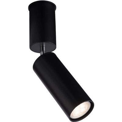 SHILO Faretto Soffitto Nero Tondo Ø6 Orientabile Gu10 10w SHILO Faretto Soffitto Nero Tondo Ø6 Orientabile Gu10 10w