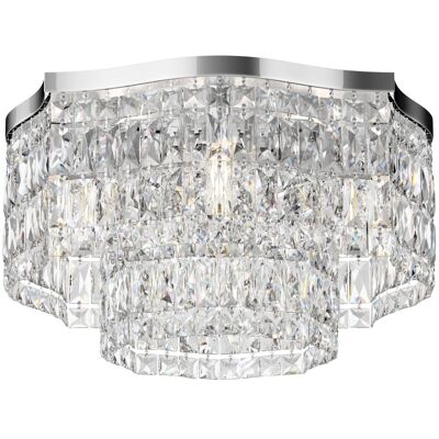 MAYTONI Plafoniera Cristallo Cromata Dune 6xe14 Dia005cl-06ch MAYTONI Plafoniera Cristallo Cromata Dune 6xe14 Dia005cl-06ch