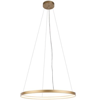 SHILO Lampada Sospesa Agari Anello Oro Ø87 Led 54w SHILO Lampada Sospesa Agari Anello Oro Ø87 Led 54w