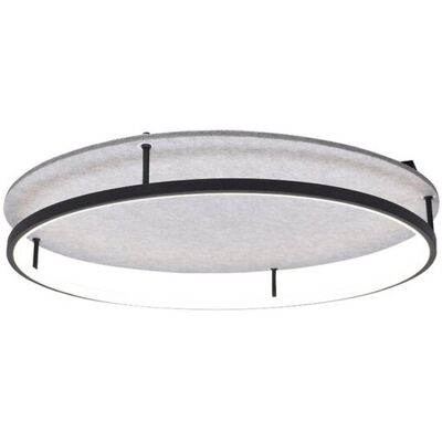 RABALUX Plafoniera Led Farenzo Anello Feltro Grigio 40w RABALUX Plafoniera Led Farenzo Anello Feltro Grigio 40w