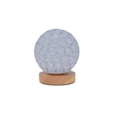 OEM Lampada Da Tavolo In Cristallo, Lampada Da Comodino Decorativa In Cristallo Per Camera Da Letto, Soggiorno, Camera Degli Ospiti, Argento - Crezuo OEM Lampada Da Tavolo In Cristallo, Lampada Da Comodino Decorativa In Cristallo Per Camera Da Letto, Soggiorno, Camera Degli Ospiti, Argento - Crezuo