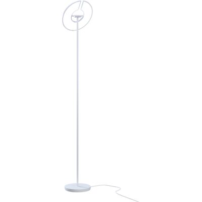 ITALUX Lampada Da Terra Moderna Bianca Led Rgb 48w Cento ITALUX Lampada Da Terra Moderna Bianca Led Rgb 48w Cento