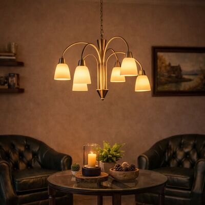 WOFI Lampada A Sospensione A Led Design 30 Watt Lampada A Sospensione Lampadario Da Cucina 5453.06.54.0000 WOFI Lampada A Sospensione A Led Design 30 Watt Lampada A Sospensione Lampadario Da Cucina 5453.06.54.0000