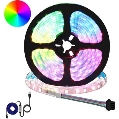 VIDAXL Striscia Led 2 Pz Nero E Trasparente Rame E Plastica VIDAXL Striscia Led 2 Pz Nero E Trasparente Rame E Plastica