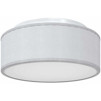 HELLOSHOP26 Lampada Da Soffitto Con Faretto Dal Design Moderno 30 X 30 X 13,5 Cm Atmosfera Accogliente Tessuto Grigio 020058421 HELLOSHOP26 Lampada Da Soffitto Con Faretto Dal Design Moderno 30 X 30 X 13,5 Cm Atmosfera Accogliente Tessuto Grigio 020058421