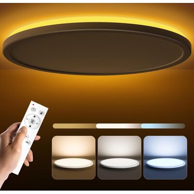 OEM Plafoniera Led Dimmerabile Da 24 W, Lampada Con Telecomando, Luce Notturna Calda 2000 K, Pannello 3000 K-6500 K Per Camera Da Letto, Cameretta Dei Bambini, Soggiorno, Rotonda Bianca 30 X 2,5 Cm OEM Plafoniera Led Dimmerabile Da 24 W, Lampada Con Telecomando, Luce Notturna Calda 2000 K, Pannello 3000 K-6500 K Per Camera Da Letto, Cameretta Dei Bambini, Soggiorno, Rotonda Bianca 30 X 2,5 Cm