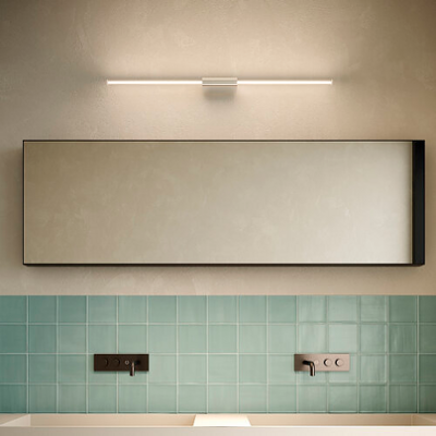 ZAFFERANO Brilliant Lampada Da Parete E Soffitto Lineare Led 12w, Design Minimalista In Alluminio Bianco, Emissione Luce 360 Gradi, Versatile E Dimmerabile ZAFFERANO Brilliant Lampada Da Parete E Soffitto Lineare Led 12w, Design Minimalista In Alluminio Bianco, Emissione Luce 360 Gradi, Versatile E Dimmerabile