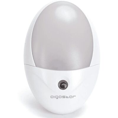 AIGOSTAR Lampada Notte Led Sensore Luce 20 Lumen 10 Cm AIGOSTAR Lampada Notte Led Sensore Luce 20 Lumen 10 Cm