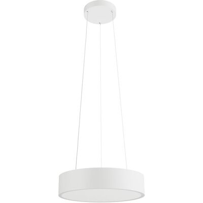 BENEITO FAURE Plafoniera Sospesa Tot Beneito & Faure 40w 450mm 115º Tuya Cct 2600k-4000k Dimmerabile Bianco Opaco - Illuminazione Smart Design Moderno BENEITO FAURE Plafoniera Sospesa Tot Beneito & Faure 40w 450mm 115º Tuya Cct 2600k-4000k Dimmerabile Bianco Opaco - Illuminazione Smart Design Moderno