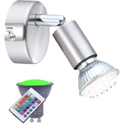 ETC-SHOP Lampada Da Parete Con Telecomando Illuminazione Mobile In Un Set Che Include Lampade A Led Rgb ETC-SHOP Lampada Da Parete Con Telecomando Illuminazione Mobile In Un Set Che Include Lampade A Led Rgb