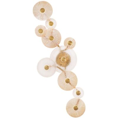MAXLIGHT Applique Allure 10 Sfere Vetro Led 43w Oro MAXLIGHT Applique Allure 10 Sfere Vetro Led 43w Oro