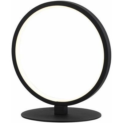 Reality Lampada Da Tavolo Ring Ragi Nera Led 8w Reality Lampada Da Tavolo Ring Ragi Nera Led 8w
