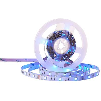 BELIANI Striscia Led 16 Colori E Luce Bianca 5 M Britta Kikori BELIANI Striscia Led 16 Colori E Luce Bianca 5 M Britta Kikori
