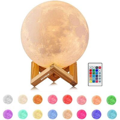 OEM Lampada Lunare 3d Luce Notturna A Led 15cm Dimmerabile 16 Colori Con Telecomando E Interruttore Touch Lampada Notturna Ricaricabile Usb Per Camera Da Letto Soggiorno Caffè Compleanno Regalo Di Natale OEM Lampada Lunare 3d Luce Notturna A Led 15cm Dimmerabile 16 Colori Con Telecomando E Interruttore Touch Lampada Notturna Ricaricabile Usb Per Camera Da Letto Soggiorno Caffè Compleanno Regalo Di Natale