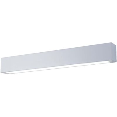 LIGHT PRESTIGE Plafoniera Lineare Moderna Da 63 Cm A Led A Colori Variabili 18w Ip44 Ibros LIGHT PRESTIGE Plafoniera Lineare Moderna Da 63 Cm A Led A Colori Variabili 18w Ip44 Ibros