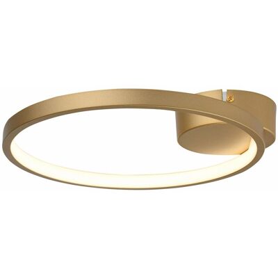 Reality Plafoniera Moderna Ragi-ring Oro Led 8w 4000k Reality Plafoniera Moderna Ragi-ring Oro Led 8w 4000k
