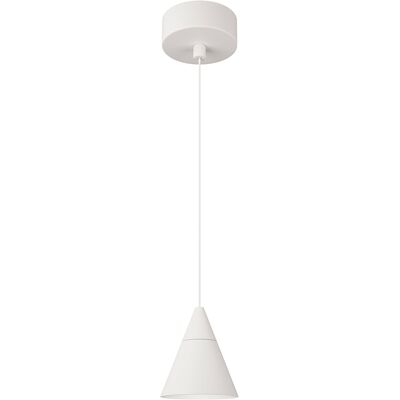 BENEITO FAURE Lampada A Sospensione Zoe Surface Beneito & Faure 7w 38° 2700k Bianco Opaco - Design Conico Led Cri90 Ugr19 Per Illuminazione Interni BENEITO FAURE Lampada A Sospensione Zoe Surface Beneito & Faure 7w 38° 2700k Bianco Opaco - Design Conico Led Cri90 Ugr19 Per Illuminazione Interni