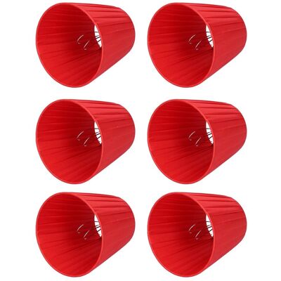 YOTOWN Set Di 6 Paralumi In Tessuto – Artistici – Stile Classico Europeo – Per Applique/lampadari YOTOWN Set Di 6 Paralumi In Tessuto – Artistici – Stile Classico Europeo – Per Applique/lampadari