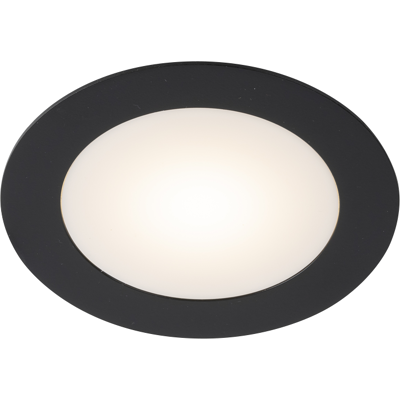 SHILO Faretto Incasso Tondo Nero Led 10w 4000k Ip44 Tottori SHILO Faretto Incasso Tondo Nero Led 10w 4000k Ip44 Tottori