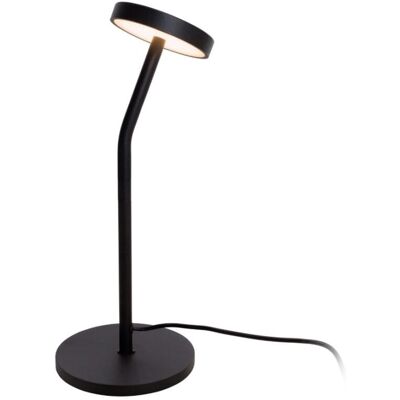 MAXLIGHT Lampada Da Tavolo Moderna Nera Curva Led 6w Ibiza MAXLIGHT Lampada Da Tavolo Moderna Nera Curva Led 6w Ibiza