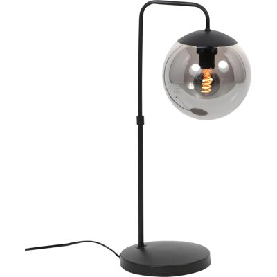STEINHAUER - Lampada Da Tavolo - Bollique - Nero - Vetro Metallo STEINHAUER - Lampada Da Tavolo - Bollique - Nero - Vetro Metallo