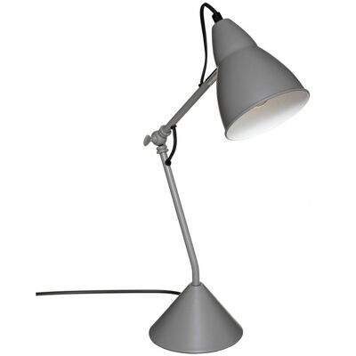 Lampada da Scrivania Atmosphera Aude in Metallo Grigio - Regolabile, Stile Scandinavo Lampada da Scrivania Atmosphera Aude in Metallo Grigio - Regolabile, Stile Scandinavo