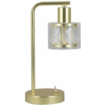 Reality Lampada Da Tavolo Oro Glamour Elmo 1xe14 40w Reality Lampada Da Tavolo Oro Glamour Elmo 1xe14 40w