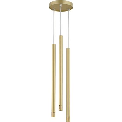 Sigma - Sopel Laser 33256 - Oro - 3x25W G9 - Lampadario a sospensione Sigma - Sopel Laser 33256 - Oro - 3x25W G9 - Lampadario a sospensione