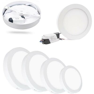 UNIVERSO Plafoniera Tonda 18 W Lampada Pannello Led Luce Naturale UNIVERSO Plafoniera Tonda 18 W Lampada Pannello Led Luce Naturale