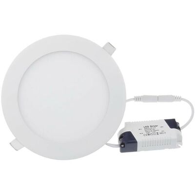UNIVERSO Pannello Led Luce Bianca Plafoniera Slim Incasso Faretto 12w Driver UNIVERSO Pannello Led Luce Bianca Plafoniera Slim Incasso Faretto 12w Driver