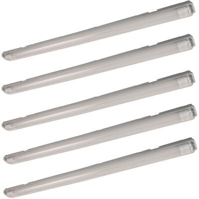 ETC-SHOP - Kit tubi LED - IP65 - 5x 18W - apparecchio LED ETC-SHOP - Kit tubi LED - IP65 - 5x 18W - apparecchio LED