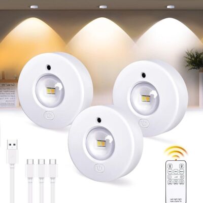 OEM Faretti Led Wireless Ricaricabili Da 1200 Mah Per Cucina, Vetrine E Illuminazione Sottopensile, Con Controllo Touch E Telecomando. OEM Faretti Led Wireless Ricaricabili Da 1200 Mah Per Cucina, Vetrine E Illuminazione Sottopensile, Con Controllo Touch E Telecomando.
