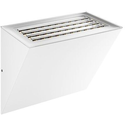 BENEITO FAURE Applique Led Da Parete Mini Comet 40x90mm Bianco Opaco, 10/20w Switch 2700k/3200k/4000k, Dimmerabile Triac Ip65 - Beneito & Faure BENEITO FAURE Applique Led Da Parete Mini Comet 40x90mm Bianco Opaco, 10/20w Switch 2700k/3200k/4000k, Dimmerabile Triac Ip65 - Beneito & Faure