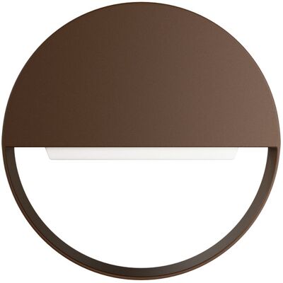 BENEITO FAURE Clos Wall 8 120 Applique Led Da Esterno 8w Switch Cct 3000k/4000k/5000k Corten Texturizzato - Segnapasso Beneito & Faure BENEITO FAURE Clos Wall 8 120 Applique Led Da Esterno 8w Switch Cct 3000k/4000k/5000k Corten Texturizzato - Segnapasso Beneito & Faure