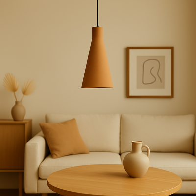 GREENICE Lampada A Sospensione "shu" Rosone Beige/nero/cavo Nero GREENICE Lampada A Sospensione "shu" Rosone Beige/nero/cavo Nero