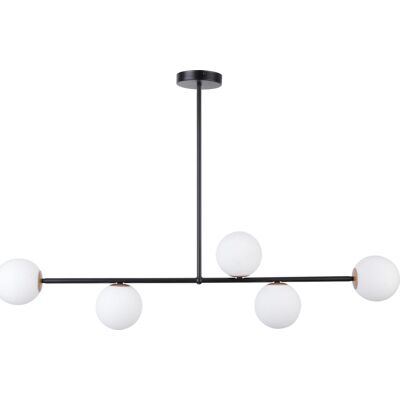 Lampada a Soffitto Sigma Gama 5 Nero/Bianco - Lampada da soffitto Lampada a Soffitto Sigma Gama 5 Nero/Bianco - Lampada da soffitto