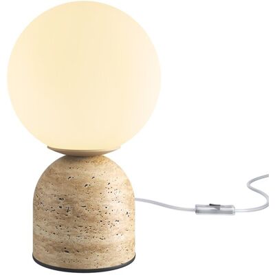 MAYTONI Lampada Da Tavolo Contemporanea Tavo Pietra Calcarea Beige 1 Luce G9 MAYTONI Lampada Da Tavolo Contemporanea Tavo Pietra Calcarea Beige 1 Luce G9
