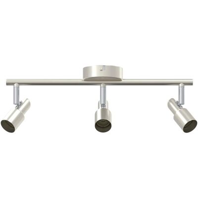 HELLOSHOP26 Faretto Da Soffitto Moderno Orientabile Stile Contemporaneo 39 X 10,5 X 10,5 Cm Acciaio Nichelato 020058315 HELLOSHOP26 Faretto Da Soffitto Moderno Orientabile Stile Contemporaneo 39 X 10,5 X 10,5 Cm Acciaio Nichelato 020058315
