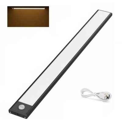 TREETALK 1 Luce Led Per Armadietto, Striscia Luminosa A Led 3000k, Luce Da Cucina 220v Nera TREETALK 1 Luce Led Per Armadietto, Striscia Luminosa A Led 3000k, Luce Da Cucina 220v Nera