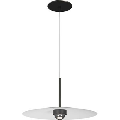 BENEITO FAURE Beneito & Faure Hat Suspension Recessed 8w 83º 3000k Nero Opaco - Lampada A Sospensione Led Professionale Per Interni A Luce Calda BENEITO FAURE Beneito & Faure Hat Suspension Recessed 8w 83º 3000k Nero Opaco - Lampada A Sospensione Led Professionale Per Interni A Luce Calda