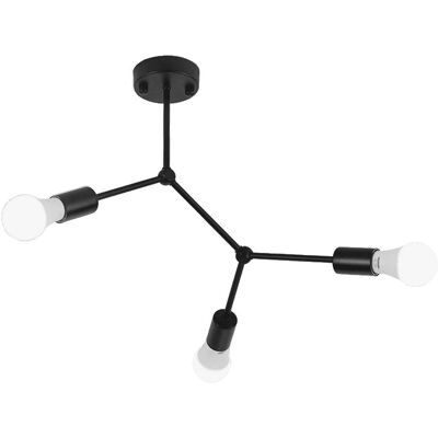 Lampada a sospensione Toolight APP736-3C nera - Luce a sospensione Lampada a sospensione Toolight APP736-3C nera - Luce a sospensione