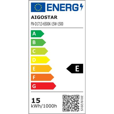 AIGOSTAR Striscia Led Led Light Strip 15w 1,5m Alluminio AIGOSTAR Striscia Led Led Light Strip 15w 1,5m Alluminio