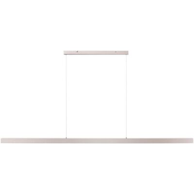 BELIANI Lampada A Sospensione Lineare A Led In Metallo 180 Cm Rame Baddana BELIANI Lampada A Sospensione Lineare A Led In Metallo 180 Cm Rame Baddana