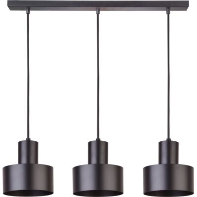 Lampada sospesa nera Sigma 30899 - Lampada a sospensione Lampada sospesa nera Sigma 30899 - Lampada a sospensione