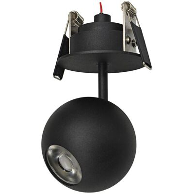 BENEITO FAURE Faretto Led Da Incasso Bora Recessed 8,5w 36º 2700k Nero Mate - Faretto Sferico Orientabile Ad Alta Efficienza - Beneito & Faure BENEITO FAURE Faretto Led Da Incasso Bora Recessed 8,5w 36º 2700k Nero Mate - Faretto Sferico Orientabile Ad Alta Efficienza - Beneito & Faure