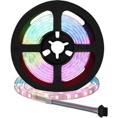 VIDAXL Striscia Led 2 Pz Nero E Trasparente Rame E Plastica VIDAXL Striscia Led 2 Pz Nero E Trasparente Rame E Plastica